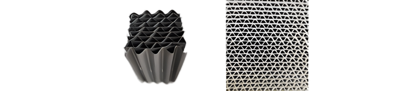 Metal foam close-up
