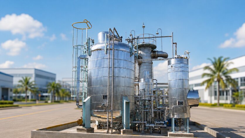 Reagent storage tanks