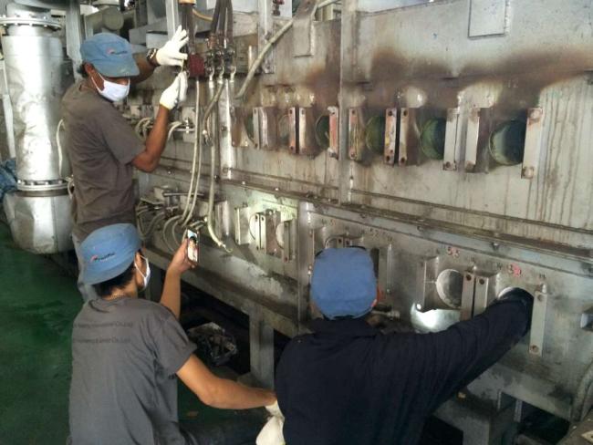 Changed & Installation of Radiant Heater of Normalizing Mesh Belt Furnace