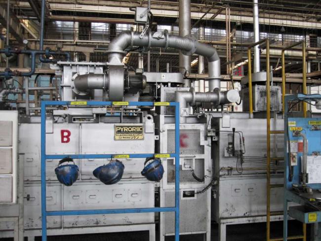 Changed & Installation of Radiant Heater of Normalizing Mesh Belt Furnace