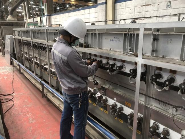 SiC Heater "EREMA" Installation & Thrystor's Adjustment for Bright Annealing Furnace