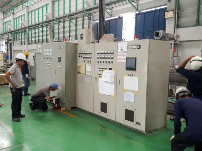 PES Installation New Al Brazing Furnace