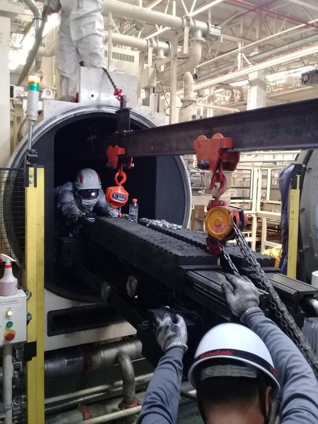 Telescope Testing for Vacuum Carburizing Furnace