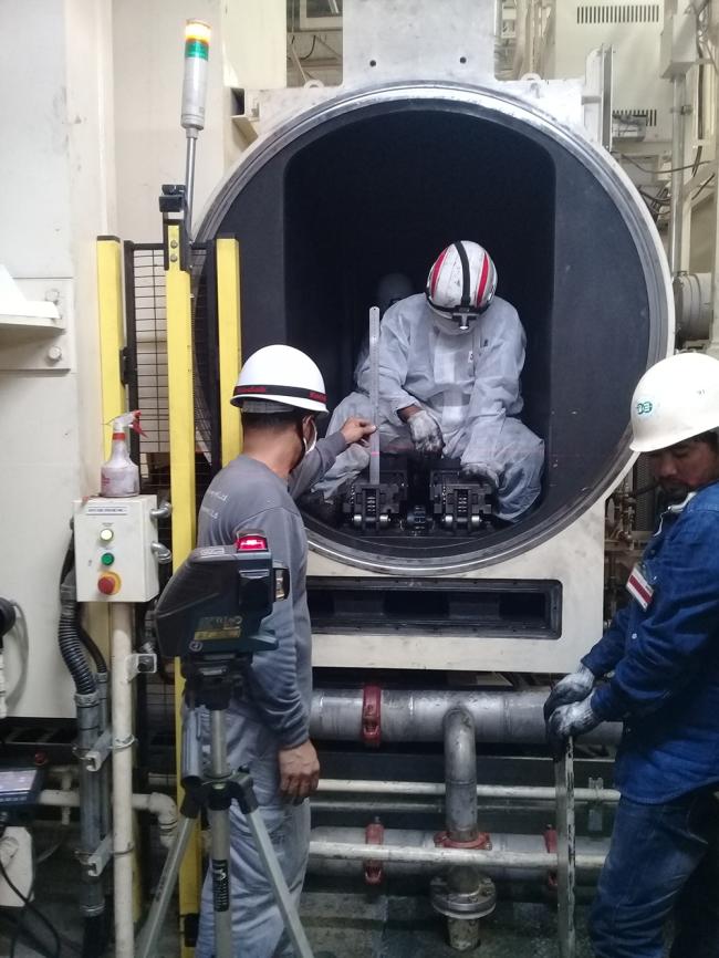 Telescope Testing for Vacuum Carburizing Furnace