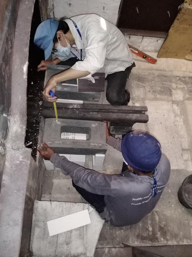Checking and Measurement of Furnace's Skid Rail
