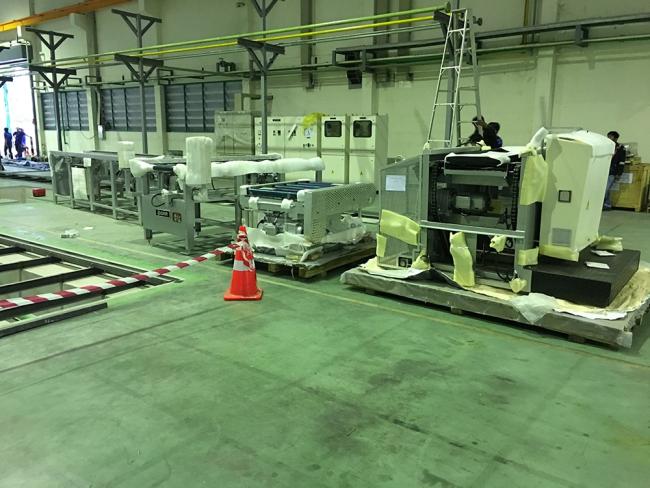 Arranging Furnaces Parts