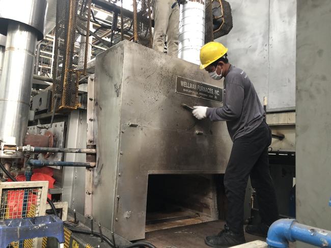 PM of High Heat Chamber-Roller Hearth Furnace - Gas Type Annealing Furnace