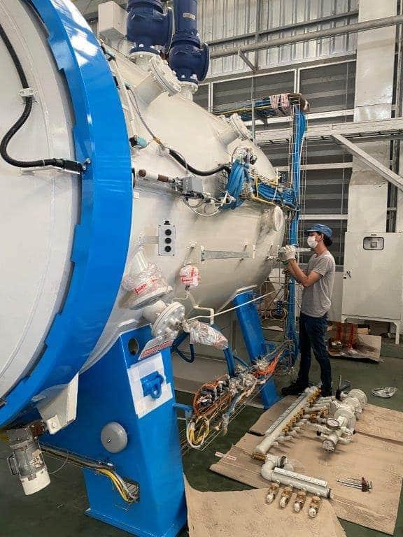IPSEN Vacuum Furnace Installation Support