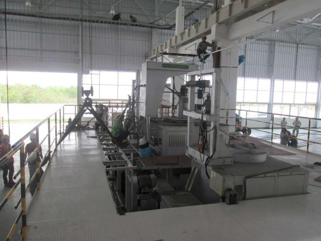 New TD Coating Line_Install & Test Run