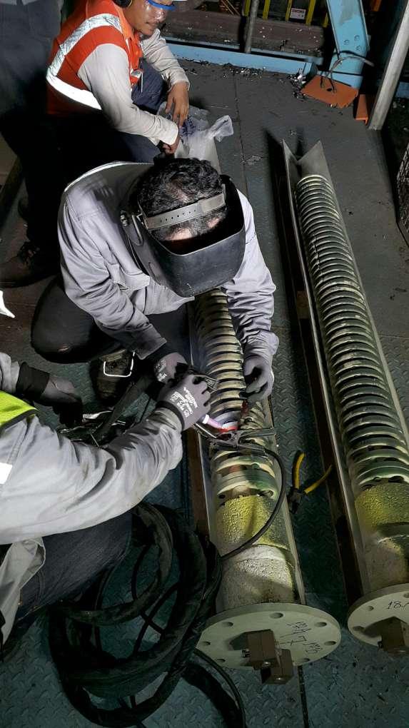 Radiant Heater Checking and Installation for Steel Industry
