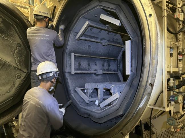 Vacuum Furnace Repair by PES Team