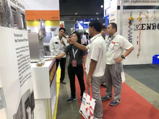 Visitors at PROLIFIC Booth