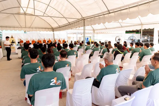 21st Anniversary Morning Ceremony