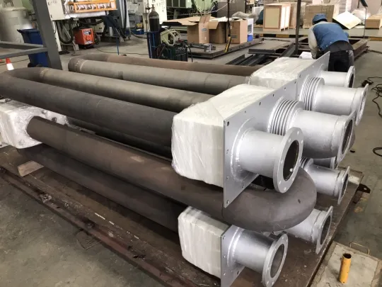 U-Type Radiant Tubes Repairing