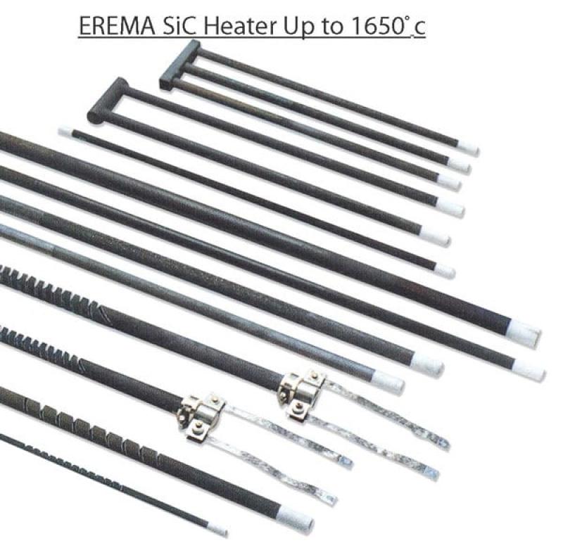 SiC heating element heat loss study