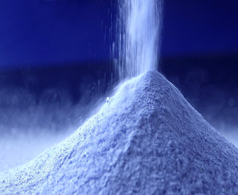 Aluminum flux powder